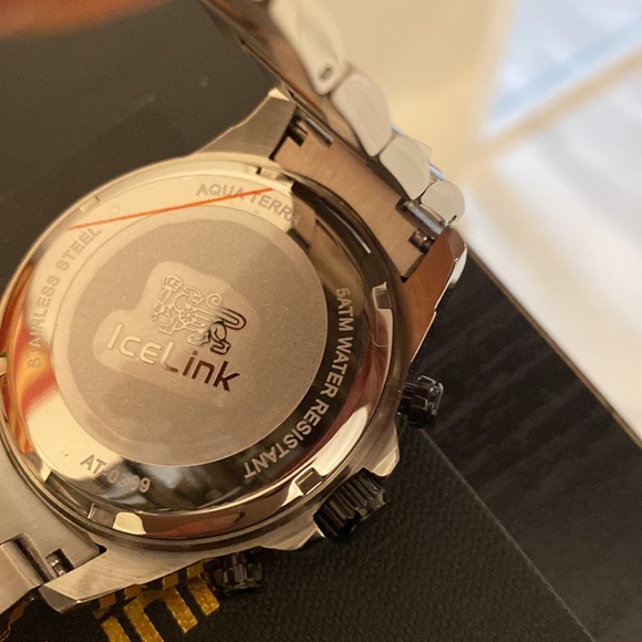 IceLink Aqua Terra Men’s watch. New with Tags! - Picture 5 of 8